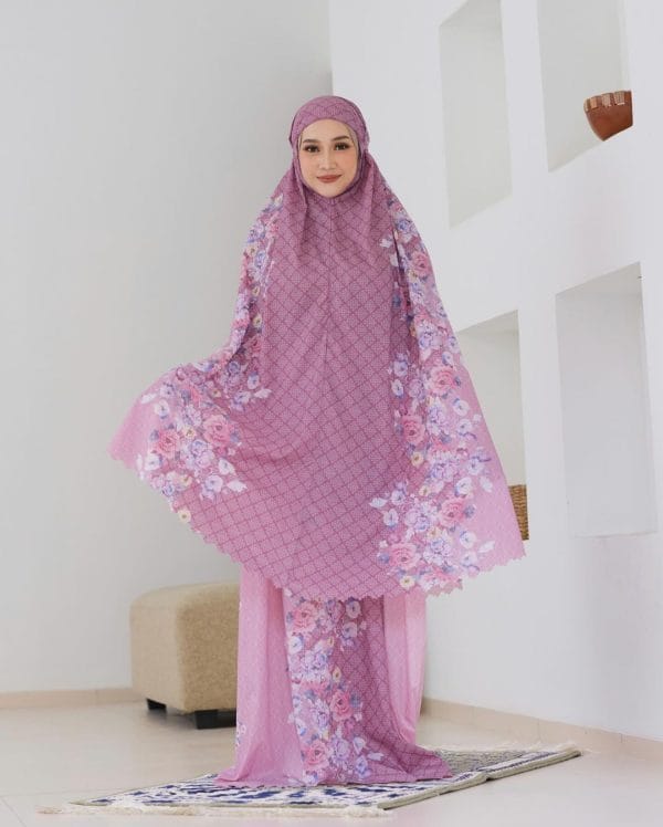 Bloomy Mukena Travel type A - Gambar 2