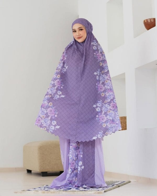 Bloomy Mukena Travel type A - Gambar 3