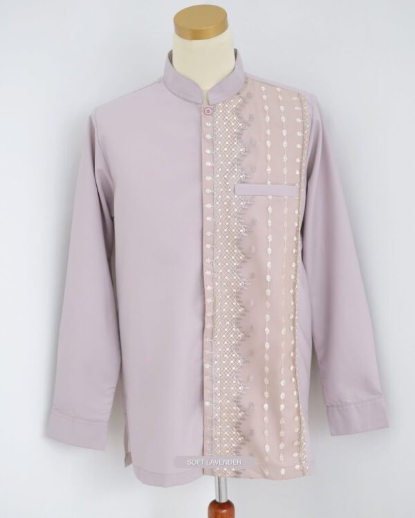 Kemeja Kayla Soft Lavender