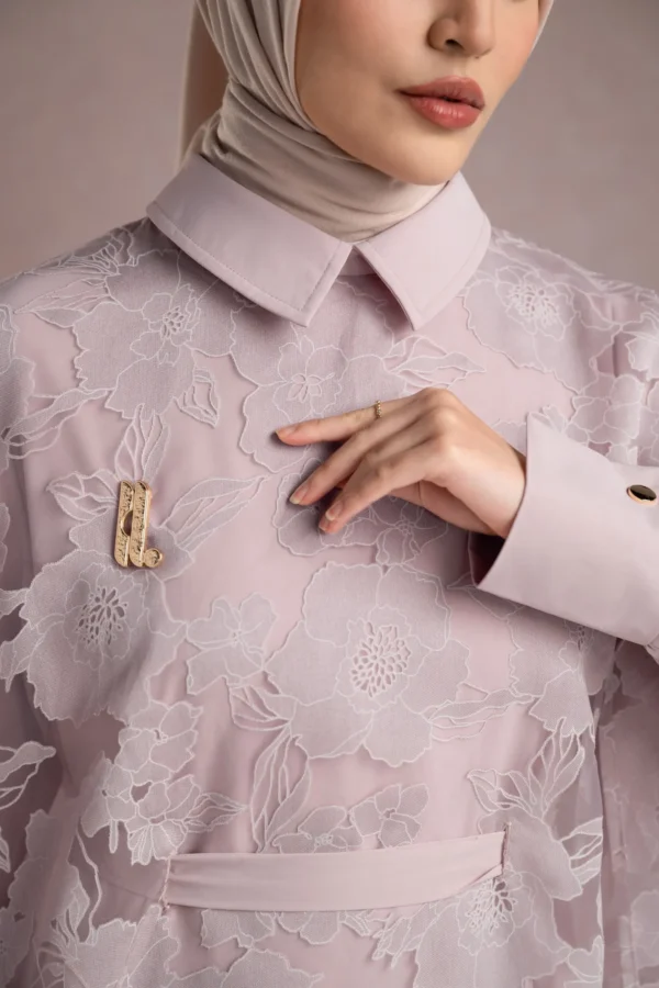 TIAMA DRESS ROSY - Gambar 3