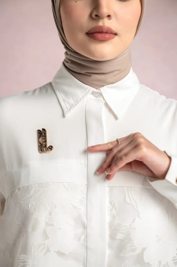 TIAMA SHIRT VANILLA - Gambar 4
