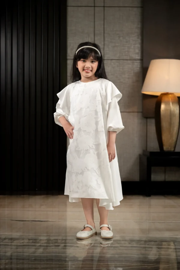 TIAMA DRESS KIDS VANILLA