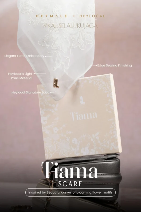 TIAMA SCARF BLOSSOM - Gambar 6